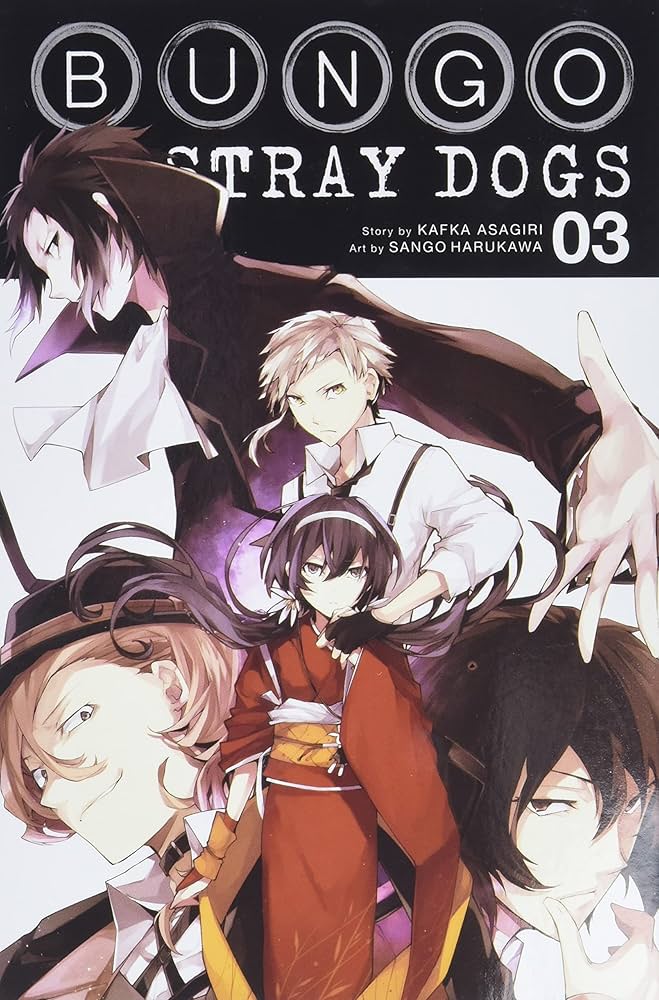 Bungo Stray Dogs Manga Set Vol 1-8: Kafka Asagiri